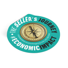 Load image into Gallery viewer, The Sellers Journey - #EconomicImpact Sticker